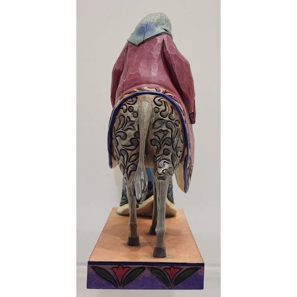 Jim Shore The Journey That Changed The World Figure W/ Mary Joseph & Donkey NEW - Picture 7 of 16